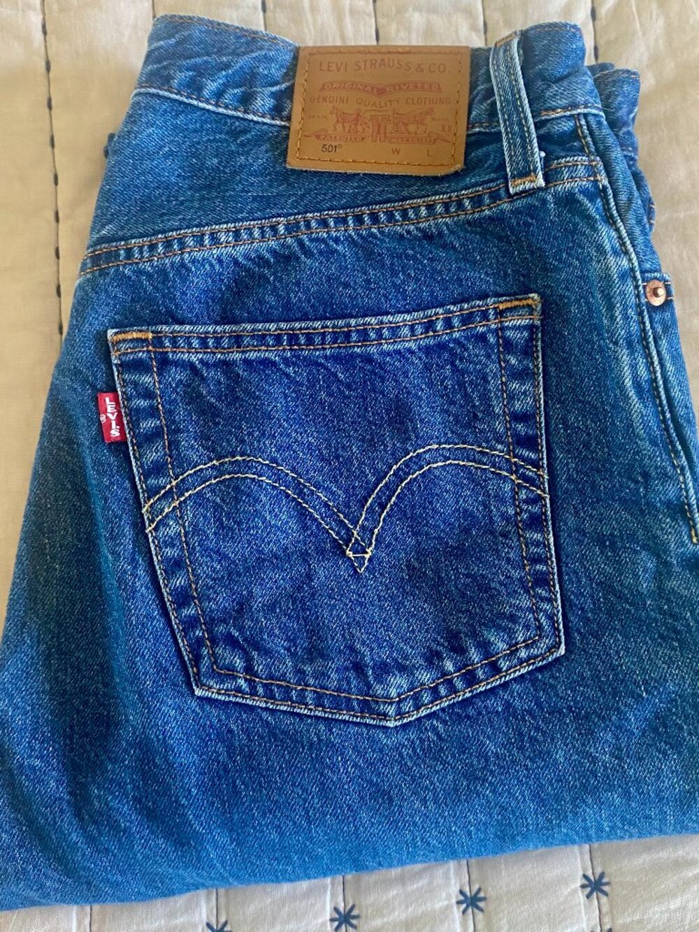 Levi’s Premium 501 Jeans | Women’s W27 L26 | Medium/Dark Wash